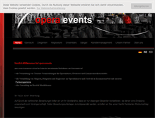 Tablet Screenshot of opera-events.de
